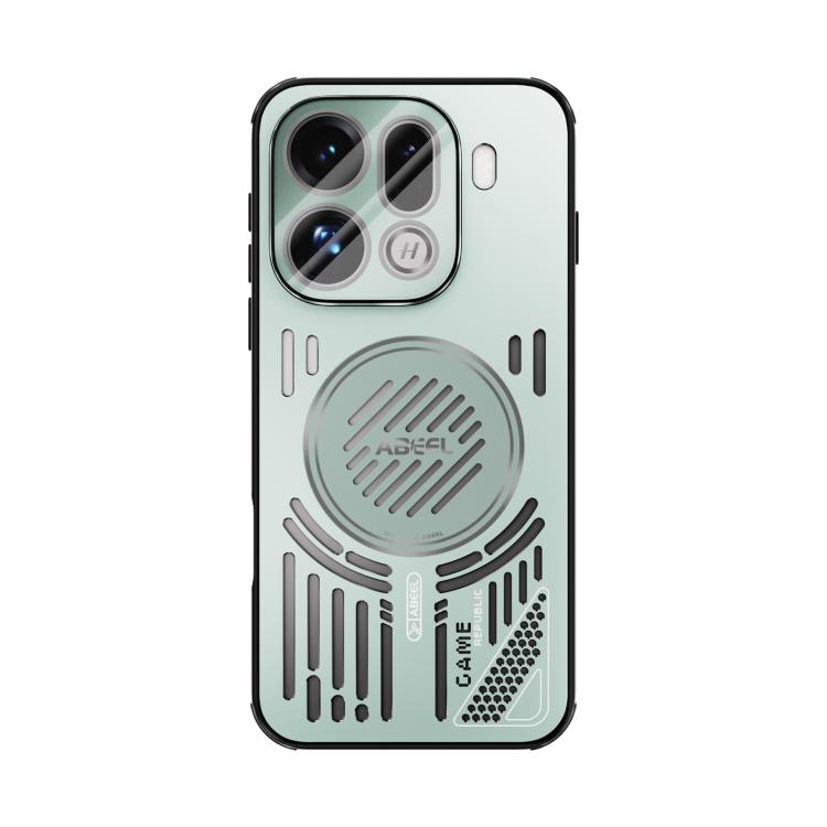 For OPPO Find X9 Pro ABEEL Ice Fox Series Magsafe Heat Sink Cooling Phone Case