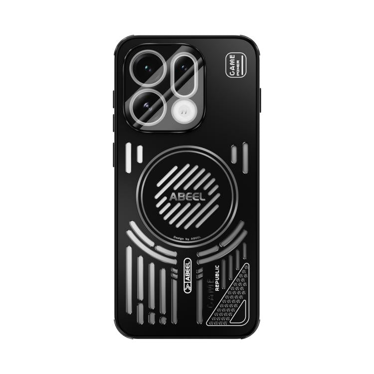 For OPPO Find X9 ABEEL Ice Fox Series Magsafe Heat Sink Cooling Phone Case