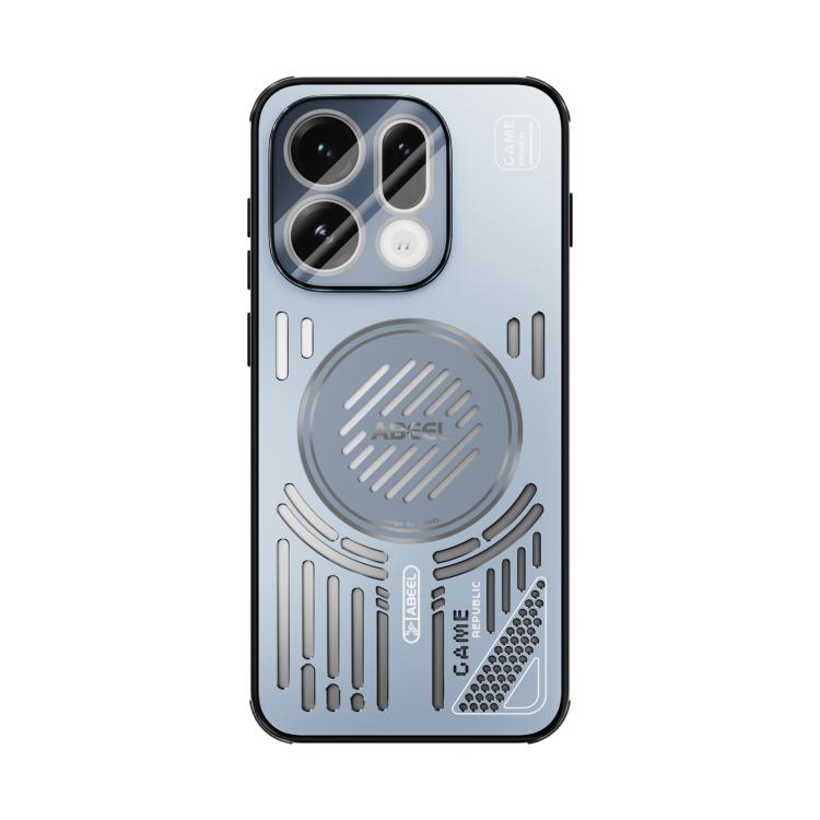 For OPPO Find X9 ABEEL Ice Fox Series Magsafe Heat Sink Cooling Phone Case