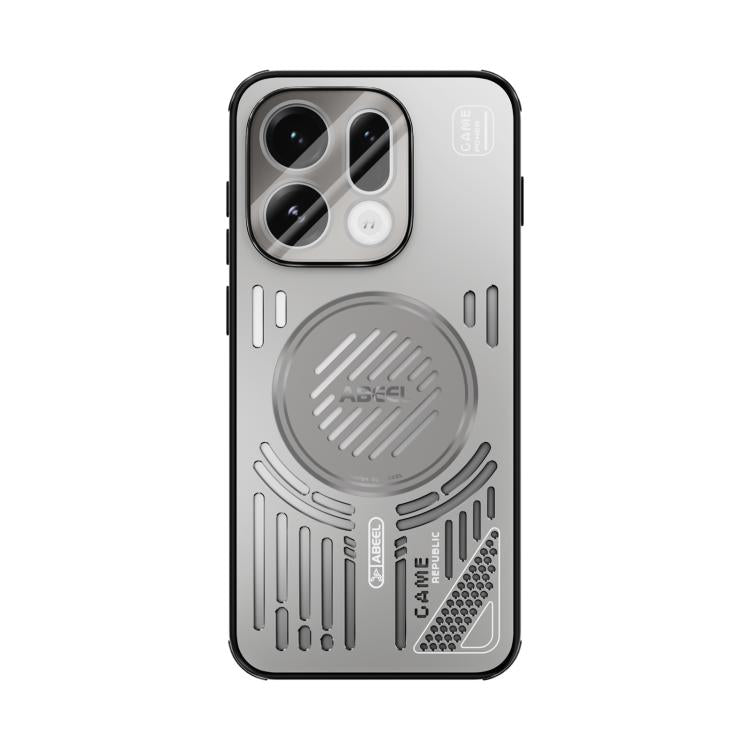 For OPPO Find X9 ABEEL Ice Fox Series Magsafe Heat Sink Cooling Phone Case
