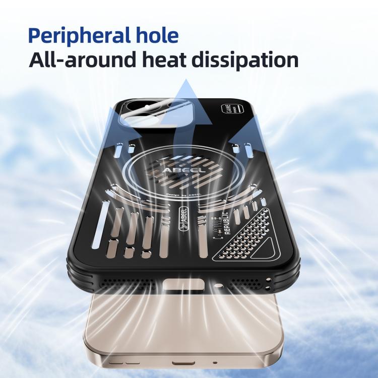 For OPPO Reno15 Pro 5G Global ABEEL Ice Fox Series Magsafe Heat Sink Cooling Phone Case