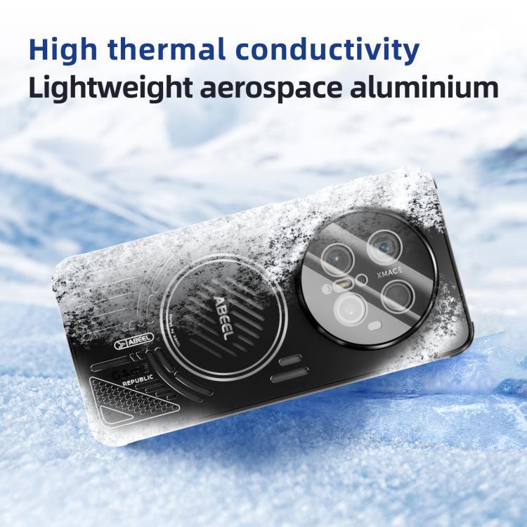 For Huawei Mate 70 Pro / 70 Pro+ ABEEL Ice Fox Series Magsafe Heat Sink Cooling Phone Case