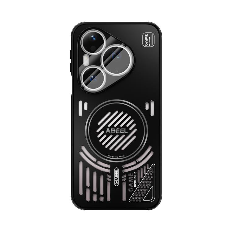 For Huawei Pura 90 Pro 5G ABEEL Ice Fox Series Magsafe Heat Sink Cooling Phone Case