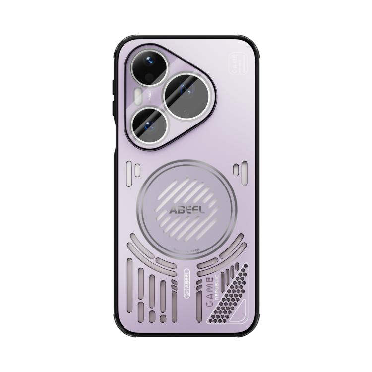 For Huawei Pura 90 Pro 5G ABEEL Ice Fox Series Magsafe Heat Sink Cooling Phone Case