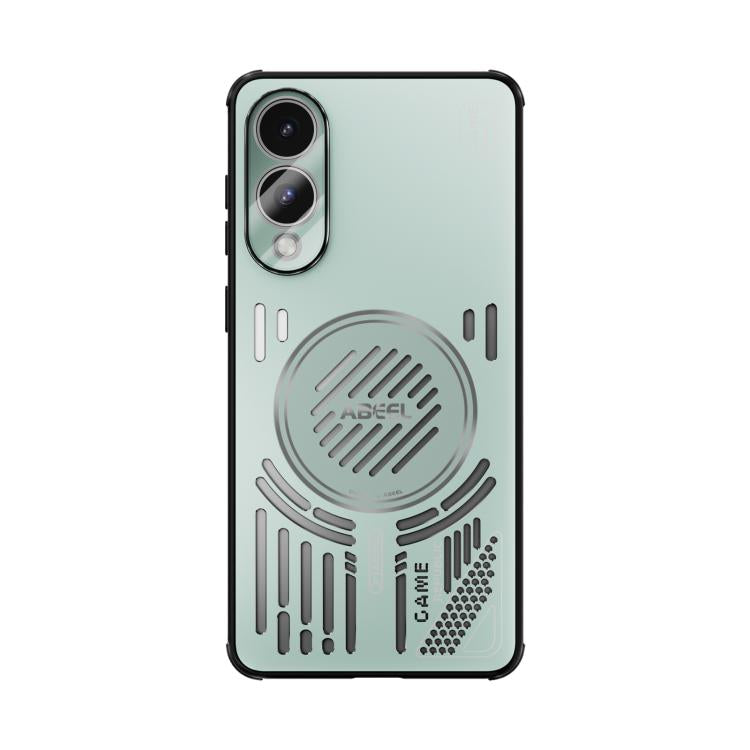 For Samsung Galaxy S25 Edge 5G ABEEL Ice Fox Series Magsafe Heat Sink Cooling Phone Case