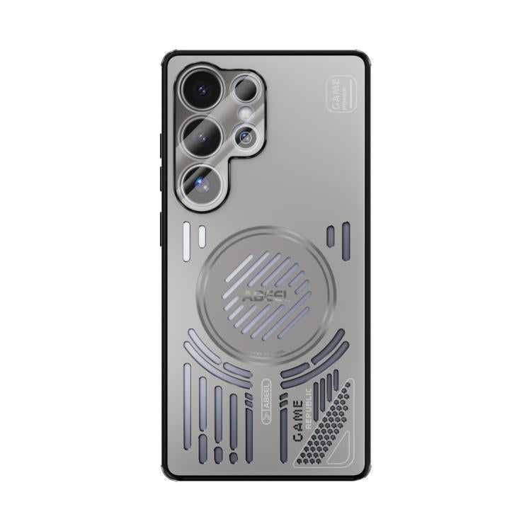 For Samsung Galaxy S25 Ultra 5G ABEEL Ice Fox Series Magsafe Heat Sink Cooling Phone Case