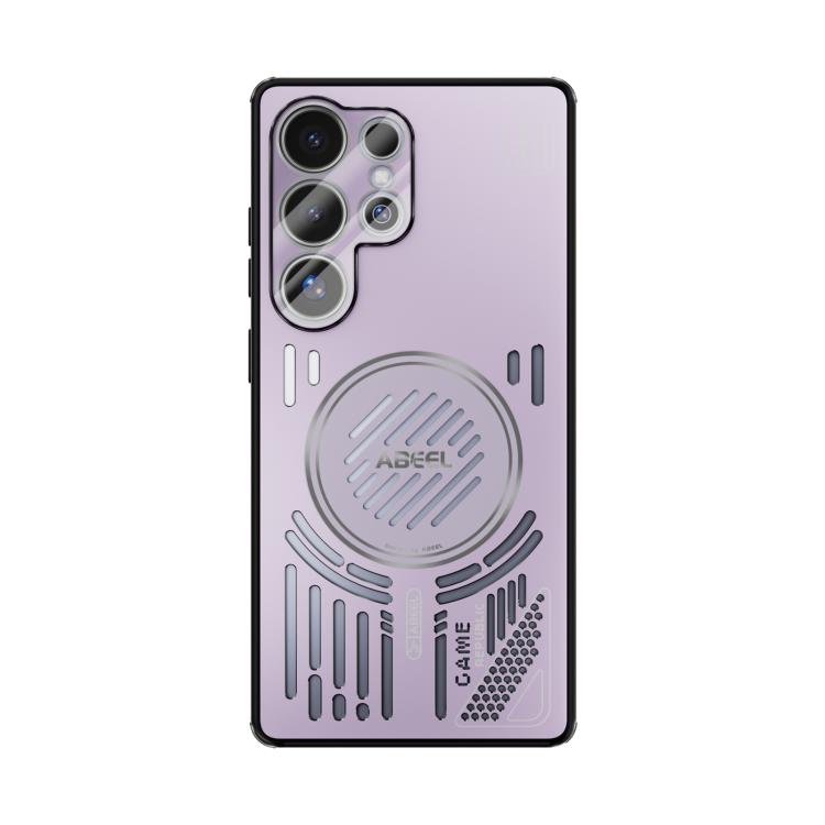 For Samsung Galaxy S25 Ultra 5G ABEEL Ice Fox Series Magsafe Heat Sink Cooling Phone Case