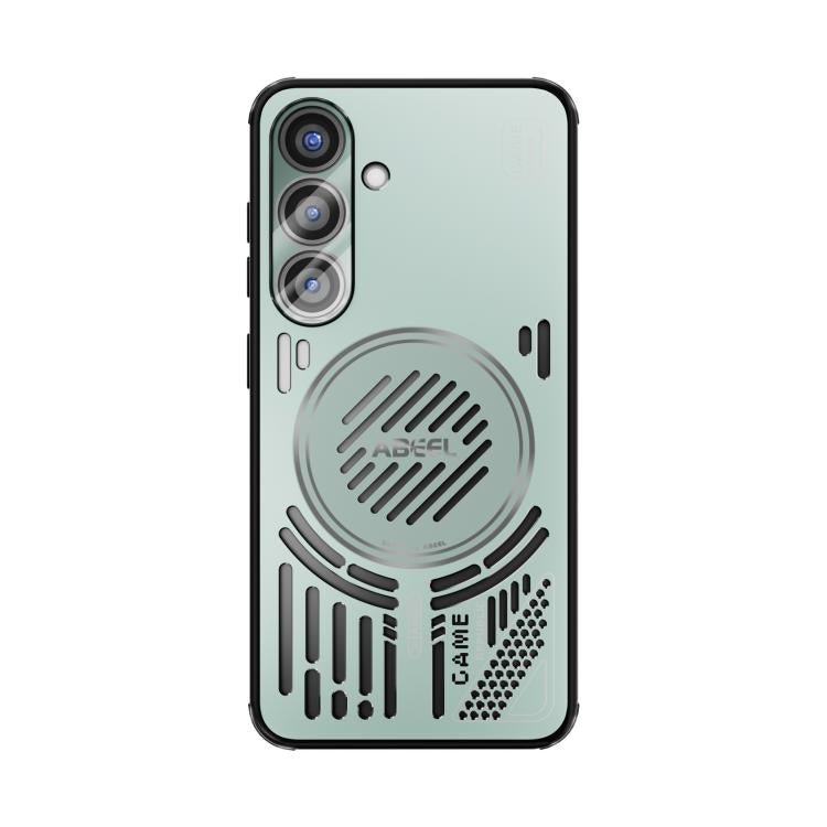 For Samsung Galaxy S25 5G ABEEL Ice Fox Series Magsafe Heat Sink Cooling Phone Case