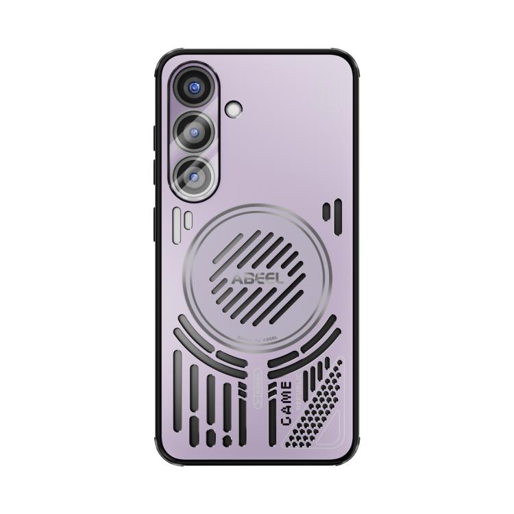 For Samsung Galaxy S25 5G ABEEL Ice Fox Series Magsafe Heat Sink Cooling Phone Case