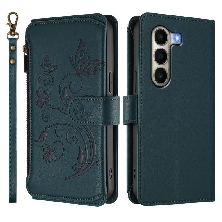 For Itel A95 5G Butterfly Love Flower Multi-card Zipper Wallet Leather Phone Case