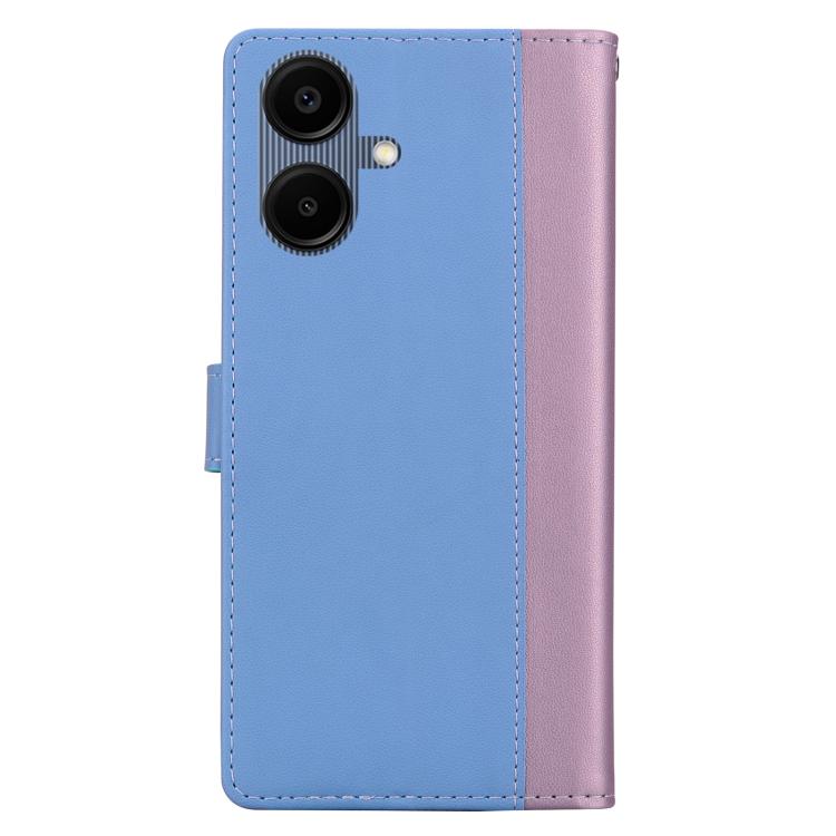 For Samsung Galaxy A07 4G / 5G Embossed Two-Color Leather Phone Case
