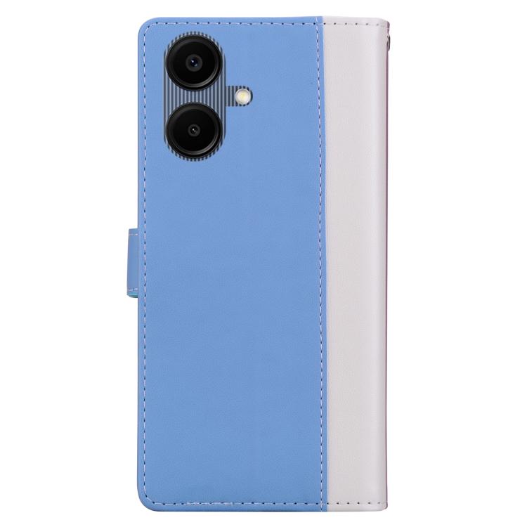 For Samsung Galaxy A07 4G / 5G Embossed Two-Color Leather Phone Case
