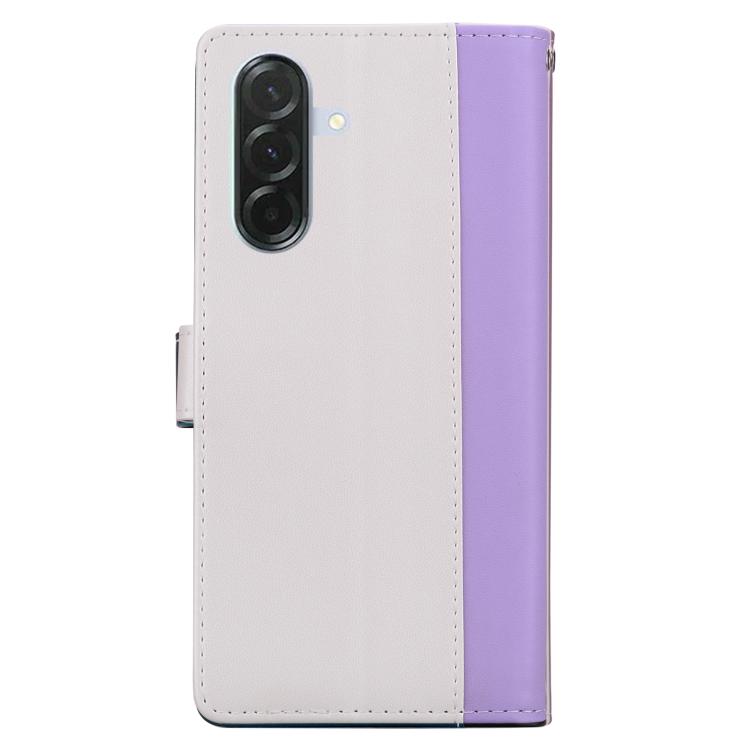 For Samsung Galaxy A26 5G Embossed Two-Color Leather Phone Case