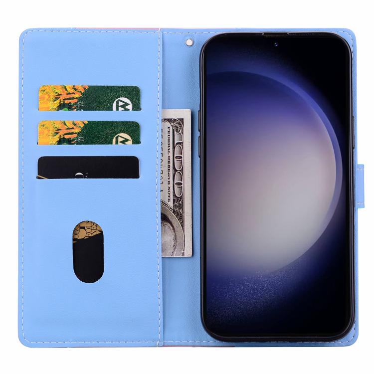 For Samsung Galaxy A16 4G / 5G Embossed Two-Color Leather Phone Case