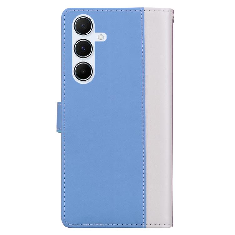 For Samsung Galaxy A35 5G Embossed Two-Color Leather Phone Case