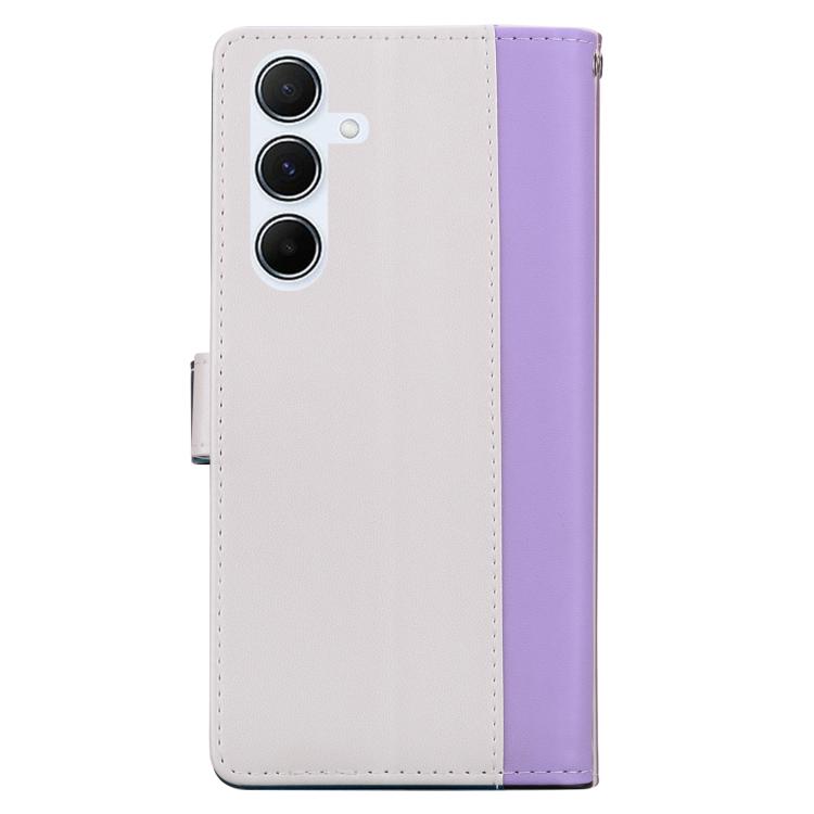For Samsung Galaxy A35 5G Embossed Two-Color Leather Phone Case