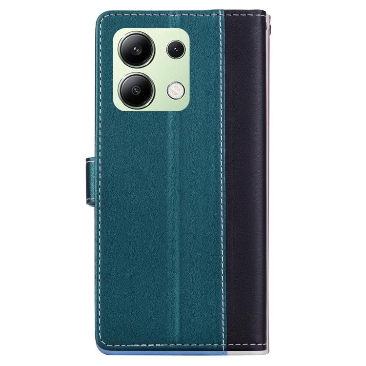 For Redmi Note 13 4G Embossed Two-Color Leather Phone Case