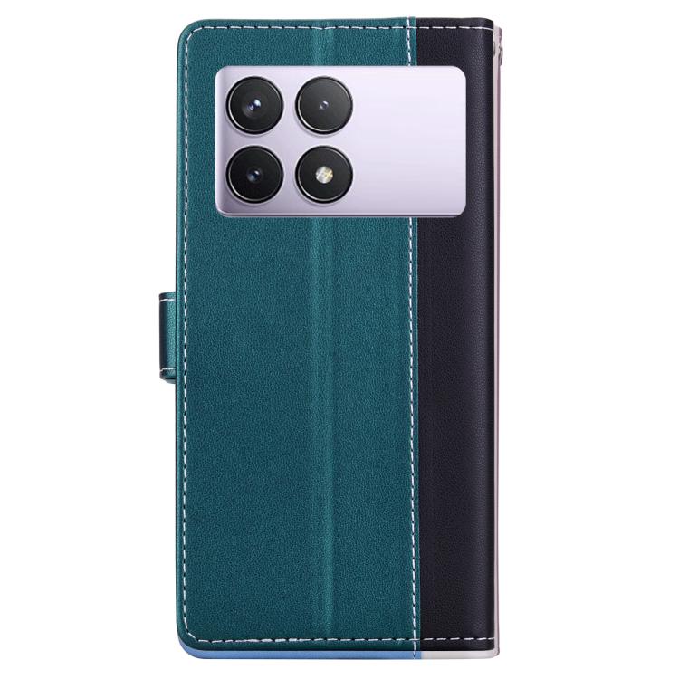 For Redmi K70E / Poco X6 Pro Embossed Two-Color Leather Phone Case