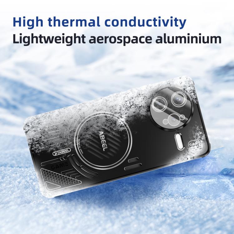 For Redmi K80 Pro ABEEL Ice Fox Series Magsafe Heat Sink Cooling Phone Case