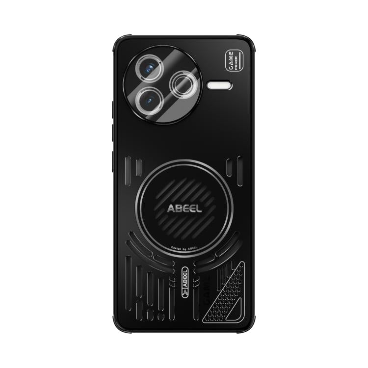 For Redmi K80 ABEEL Ice Fox Series Magsafe Heat Sink Cooling Phone Case