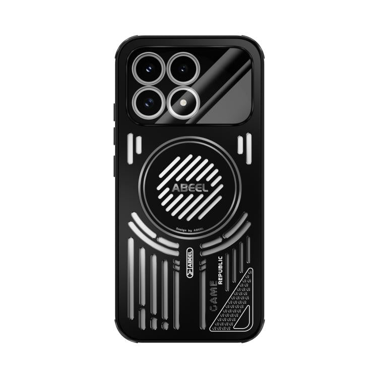 For Redmi K90/Poco F8 Pro ABEEL Ice Fox Series Magsafe Heat Sink Cooling Phone Case