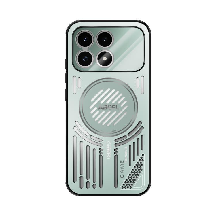 For Redmi K90/Poco F8 Pro ABEEL Ice Fox Series Magsafe Heat Sink Cooling Phone Case
