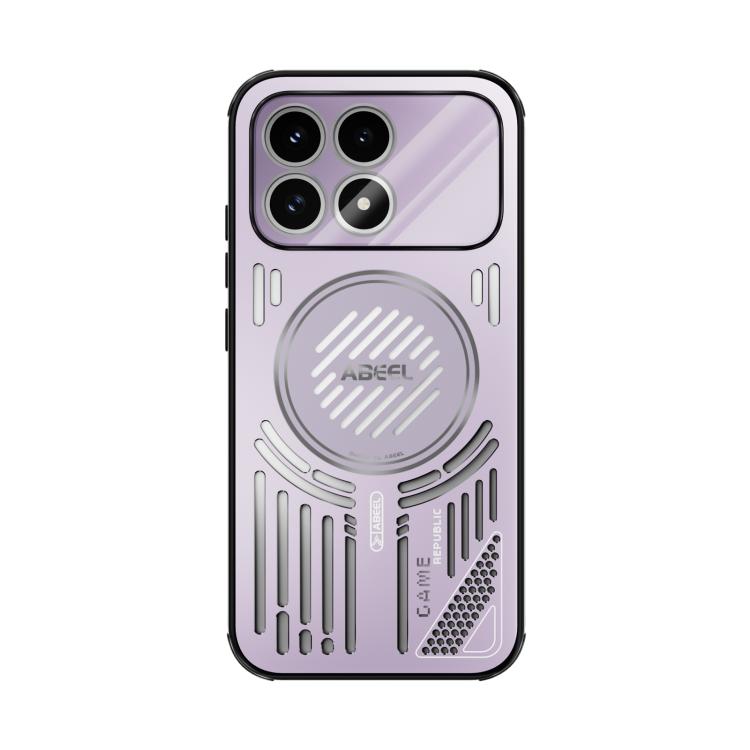 For Redmi K90/Poco F8 Pro ABEEL Ice Fox Series Magsafe Heat Sink Cooling Phone Case