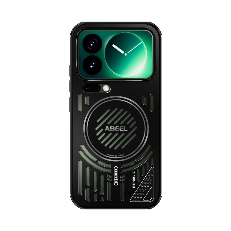 For Xiaomi 17 Pro ABEEL Ice Fox Series Magsafe Heat Sink Cooling Phone Case
