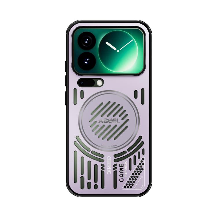 For Xiaomi 17 Pro ABEEL Ice Fox Series Magsafe Heat Sink Cooling Phone Case
