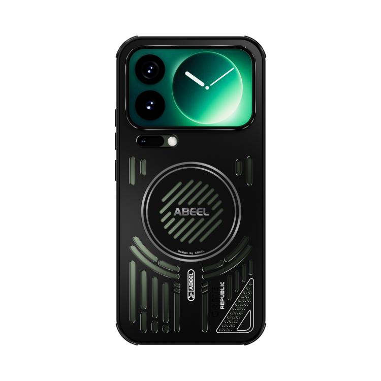 For Xiaomi 17 Pro Max ABEEL Ice Fox Series Magsafe Heat Sink Cooling Phone Case