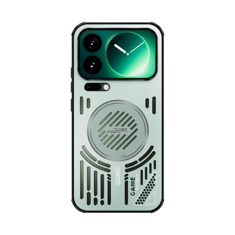 For Xiaomi 17 Pro Max ABEEL Ice Fox Series Magsafe Heat Sink Cooling Phone Case