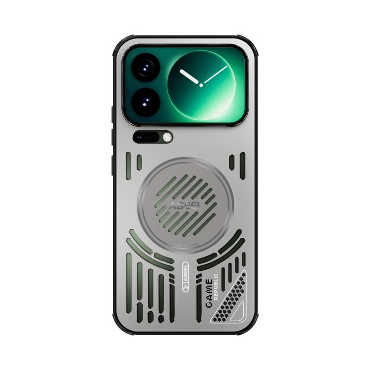 For Xiaomi 17 Pro Max ABEEL Ice Fox Series Magsafe Heat Sink Cooling Phone Case