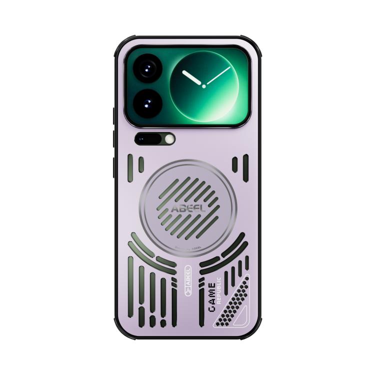 For Xiaomi 17 Pro Max ABEEL Ice Fox Series Magsafe Heat Sink Cooling Phone Case