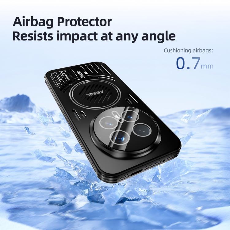 For Honor Magic8 ABEEL Ice Fox Series Magsafe Heat Sink Cooling Phone Case