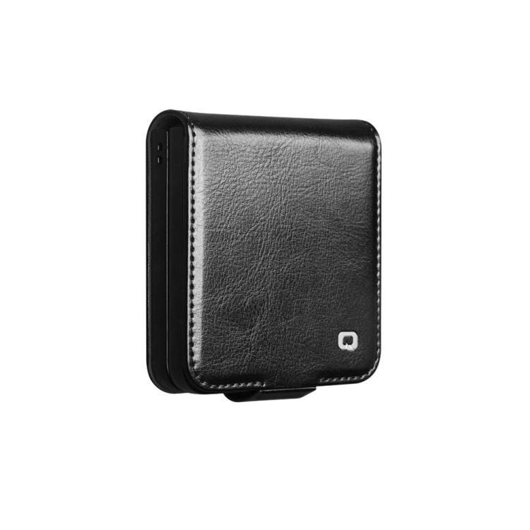 For Samsung Galaxy Z Flip7 5G QIALINO Classic 103 Buckle Genuine Leather Phone Case