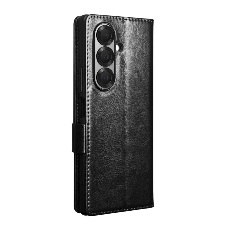 For Samsung Galaxy Z Fold7 5G QIALINO Classic 103 Buckle Genuine Leather Phone Case