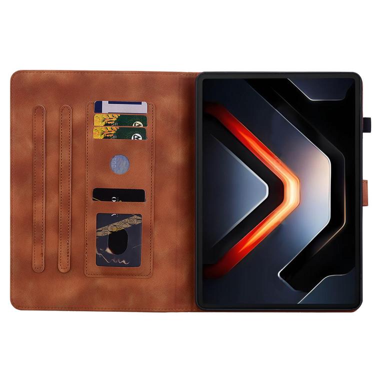 For Infinix Xpad GT Lily Embossed Leather Tablet Case