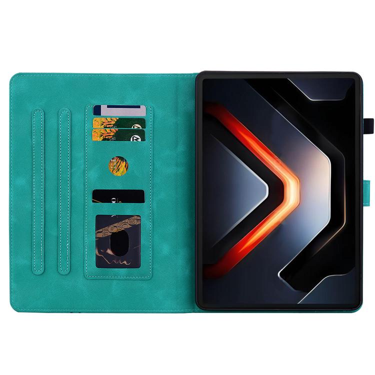 For Infinix Xpad GT Lily Embossed Leather Tablet Case