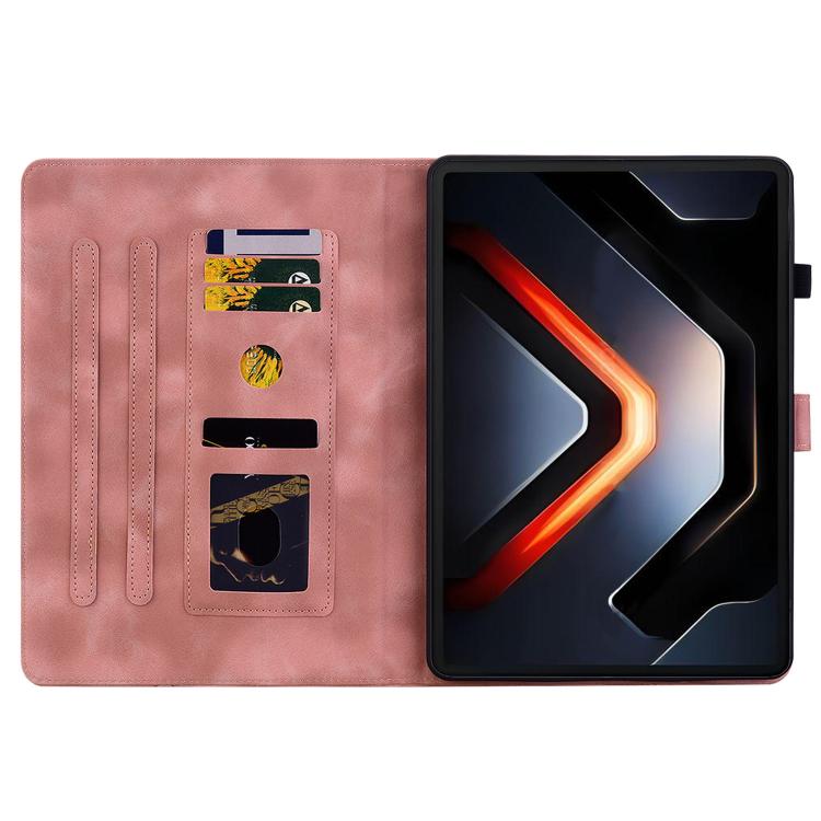 For Infinix Xpad GT Lily Embossed Leather Tablet Case