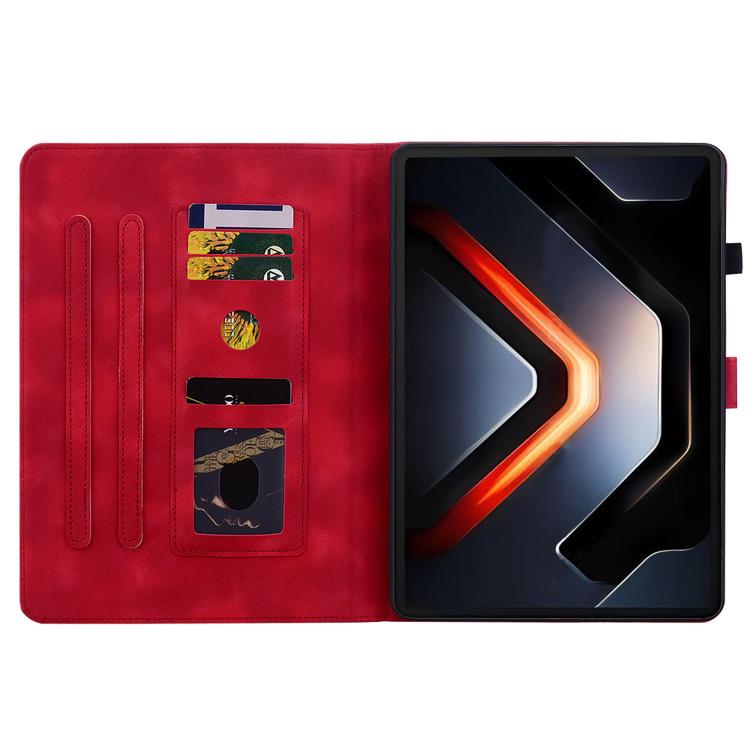 For Infinix Xpad GT Lily Embossed Leather Tablet Case