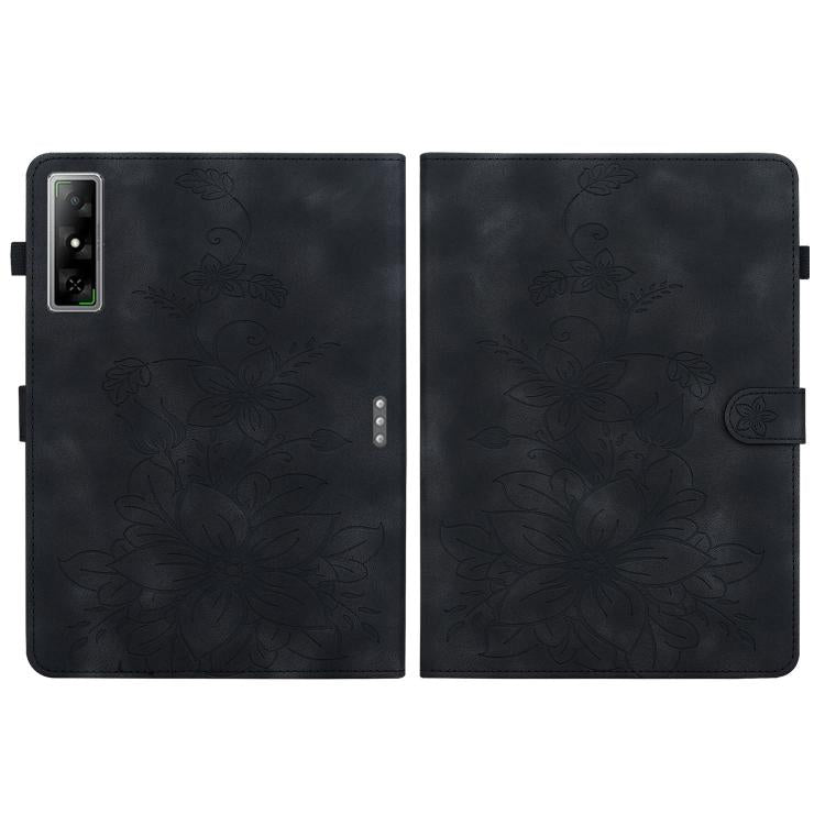 For Infinix Xpad GT Lily Embossed Leather Tablet Case