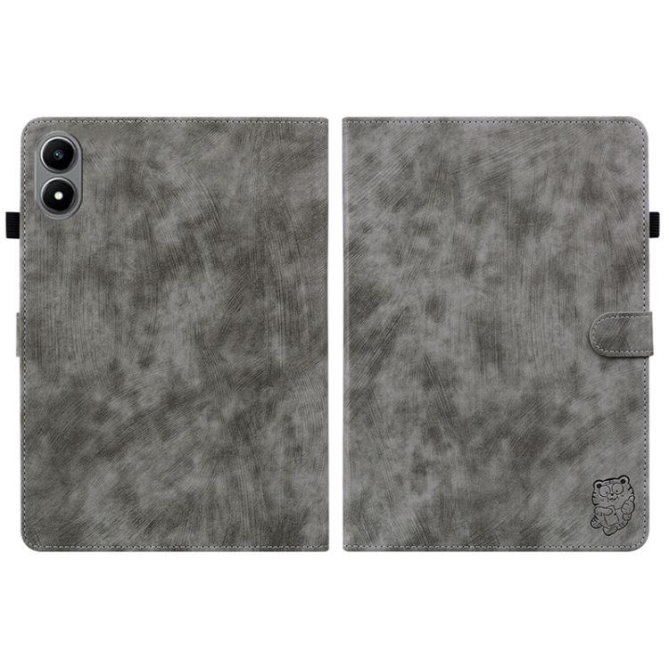 For Infinix Xpad 20 Tiger Pattern Flip Leather Tablet Case
