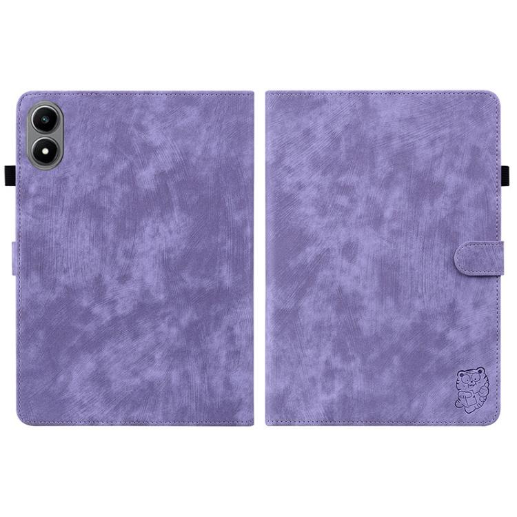 For Infinix Xpad 20 Tiger Pattern Flip Leather Tablet Case