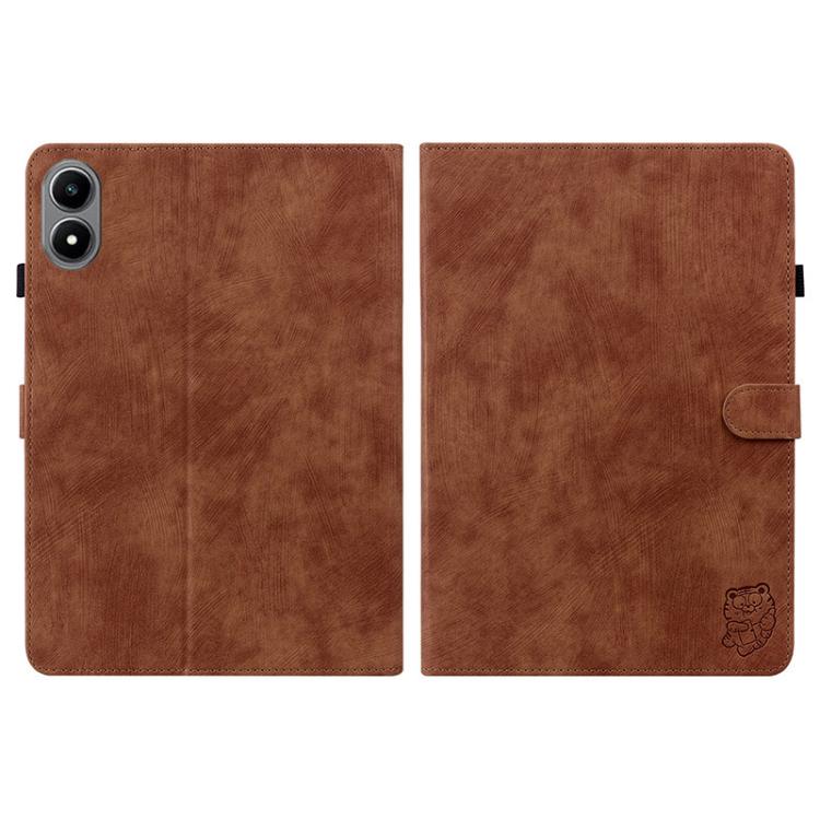 For Infinix Xpad 20 Tiger Pattern Flip Leather Tablet Case