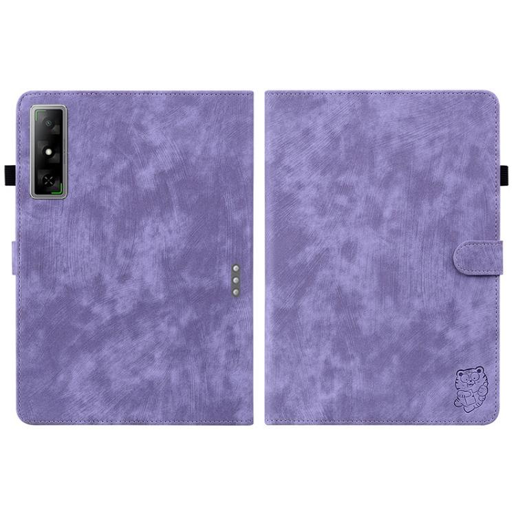 For Infinix Xpad GT Tiger Pattern Flip Leather Tablet Case