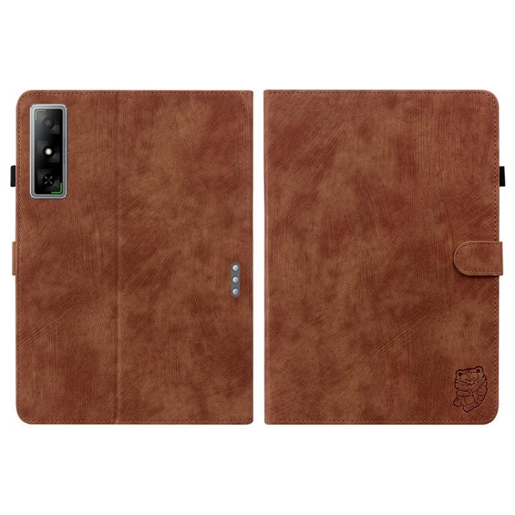 For Infinix Xpad GT Tiger Pattern Flip Leather Tablet Case
