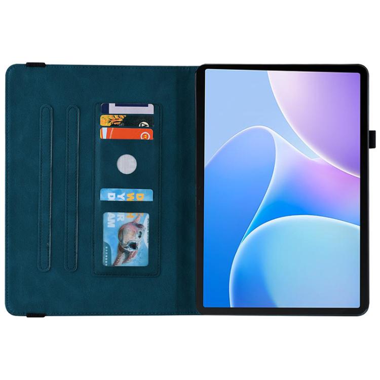 For Infinix Xpad 20 Butterfly Flower Embossed Leather Tablet Case
