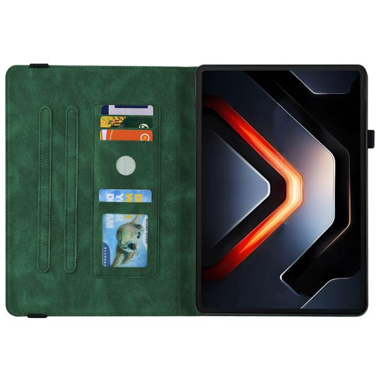 For Infinix Xpad GT Butterfly Flower Embossed Leather Tablet Case