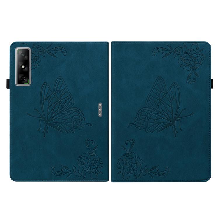 For Infinix Xpad GT Butterfly Flower Embossed Leather Tablet Case