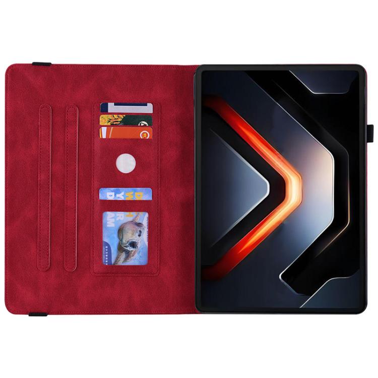 For Infinix Xpad GT Butterfly Flower Embossed Leather Tablet Case